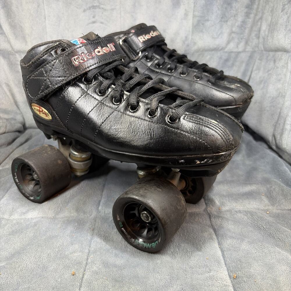 Vintage Riedell R3 CAYMAN Roller Derby Speed Skates Men's 6